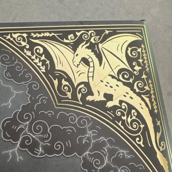 Fourth Wing Lilac Library RARE Special Hardcover Rebecca Yarros Empyrean Sprayed - Picture 7 of 7